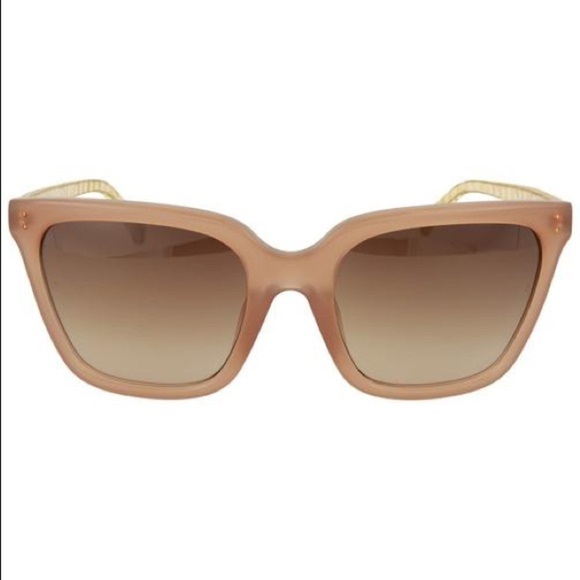 Linda Farrow dusty rise mink pink sunglasses